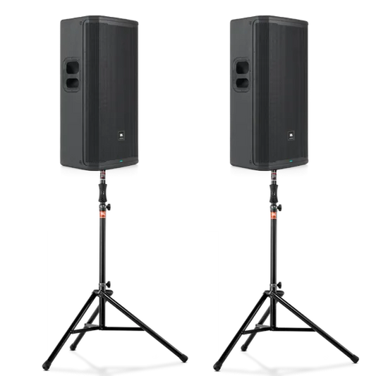 JBL PRX935 + Stands Bundle