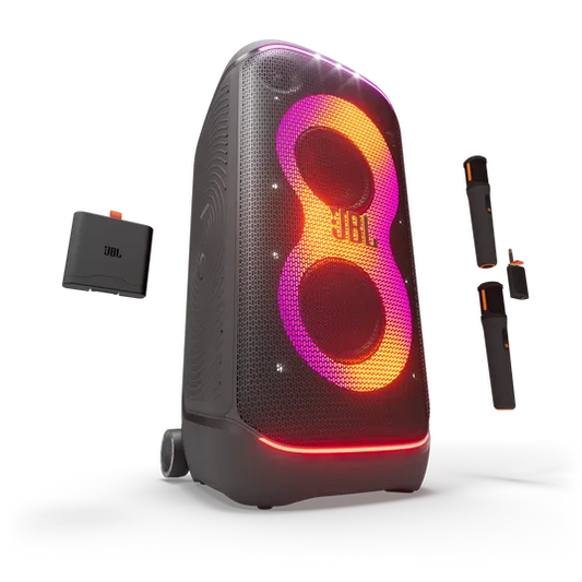 JBL PartyBox Stage 320 and “The Works”