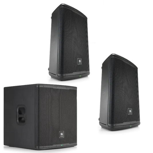 EON715 Speakers + EON718S Sub Bundle