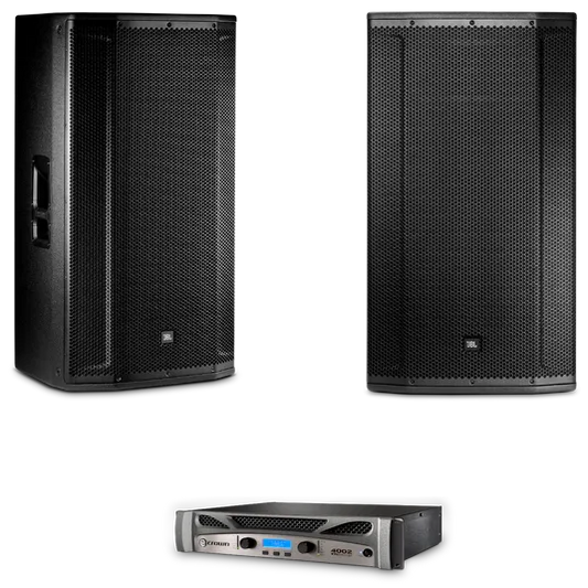 SRX835 (Pair) + Crown XTi4002