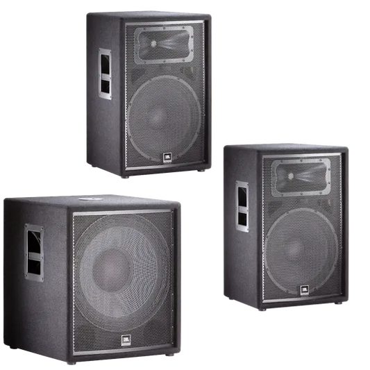 JRX215 Speakers + JRX218S Sub Bundle