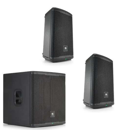 EON710 Speakers + EON718S Sub Bundle