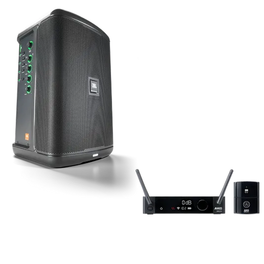 JBL EON ONE Compact + AKG DMS300 Instrument Bundle