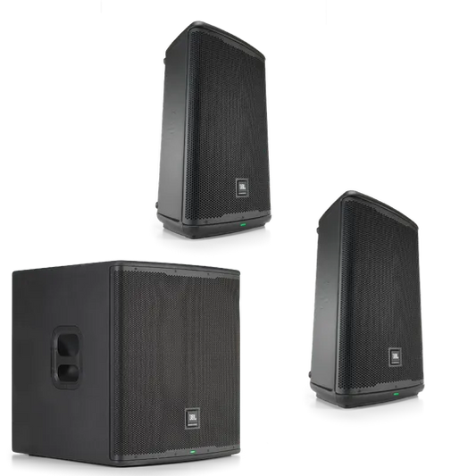 EON712 Speakers + EON718S Sub Bundle