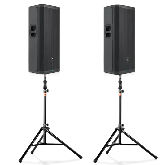 JBL PRX925 + Stands Bundle