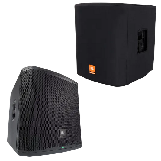 JBL PRX918XLF + Slip On Cover Bundle