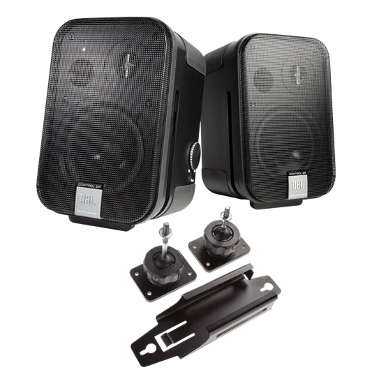 Control 2P (Stereo Pair) + Mounting Kit Bundle