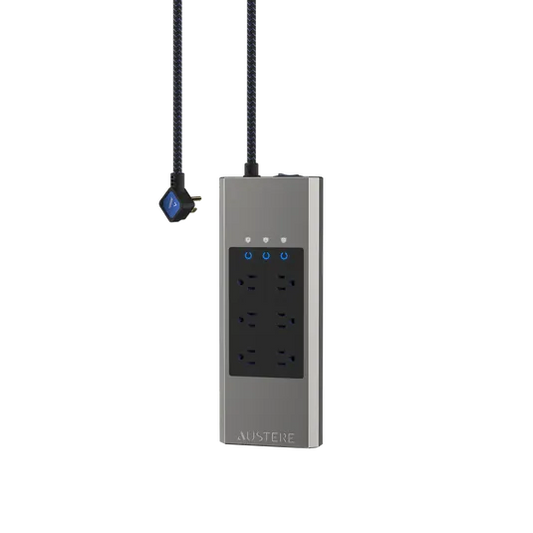 Austere V Series Power 6-Outlet with Omniport USB