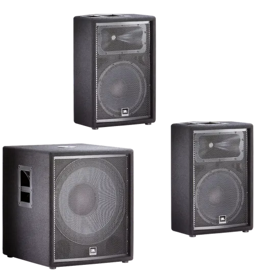 JRX212 Speakers + JRX218S Sub Bundle