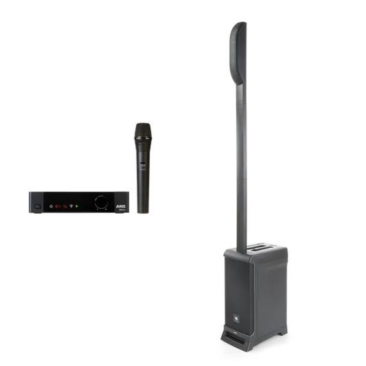 JBL IRX ONE + AKG DMS100 Microphone Bundle