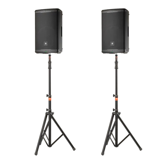 EON715 Speakers + Stands Bundle