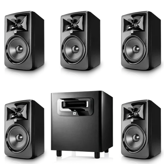 308P MkII 8 inch Powered 5.1 Monitor System with Subwoofer