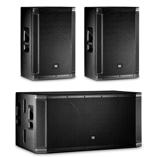 SRX815 Speakers + SRX828S Sub Bundle