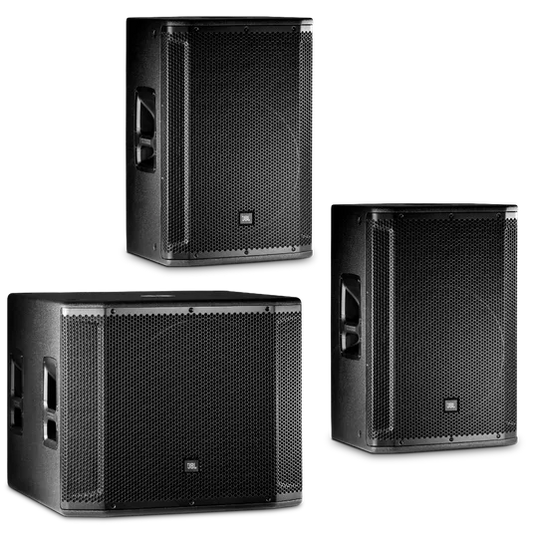 SRX815 Speakers + SRX818S Sub Bundle
