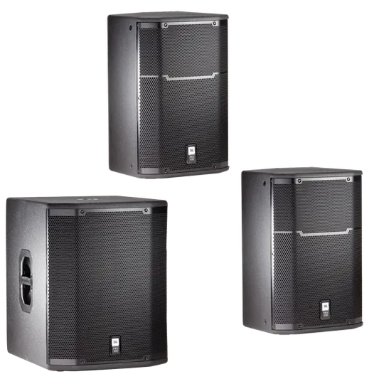 PRX415M Speakers + PRX418S Sub Bundle